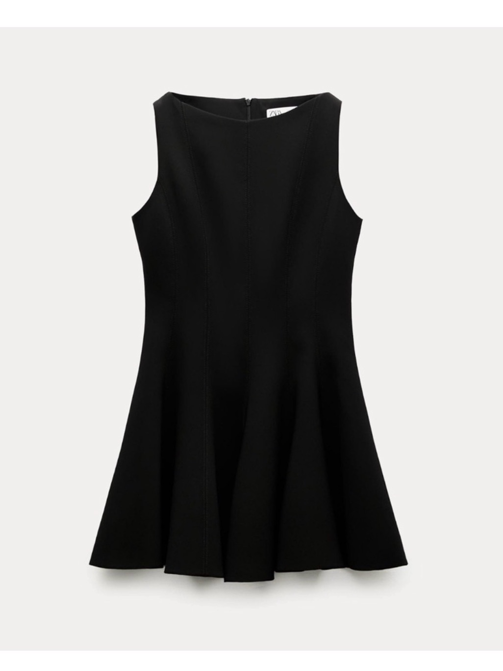Zara Black Short Swing Dress